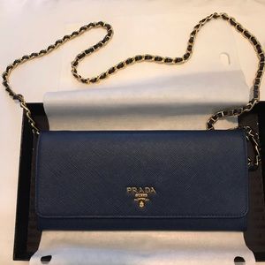 [SOLD] Sabbatical Sale! Prada wallet on chain